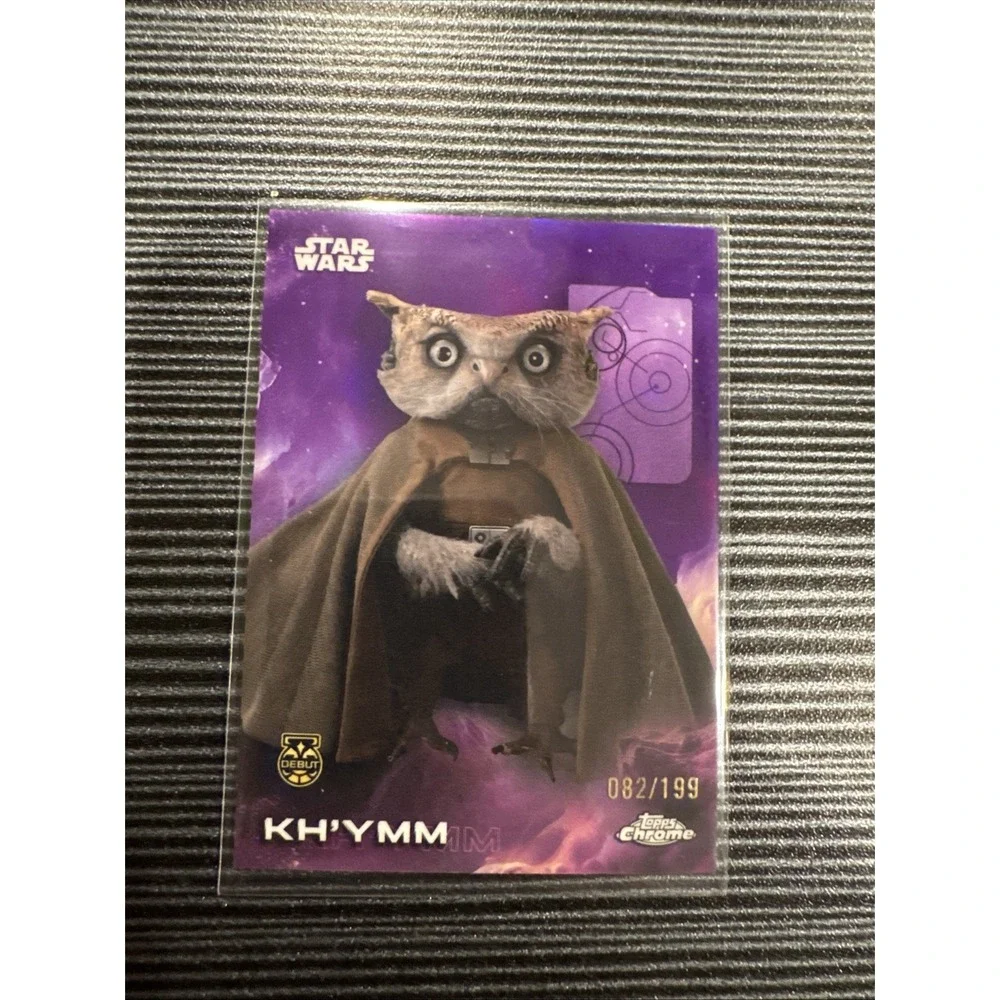 2025 Topps Chrome Star Wars - Kh'ymm Refractor 82/199